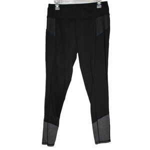 HR Farm Equestrian Horse Riding Pants Silicone Grip Breeches Black Size L
